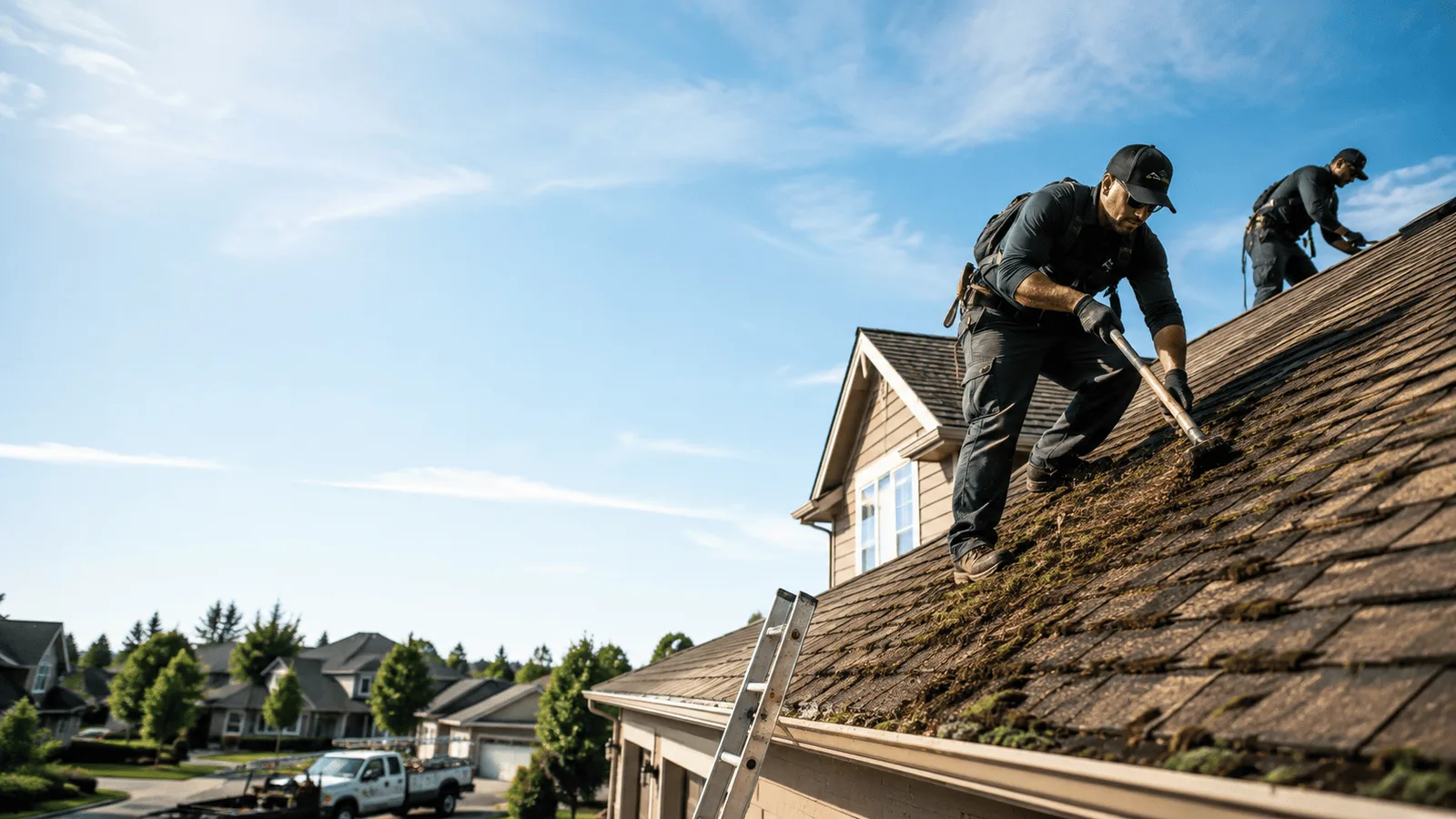 Roof Moss Removal in Page, NE near me